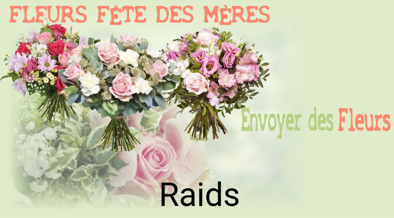 Bouquet de Fête des Mères livré à Raids